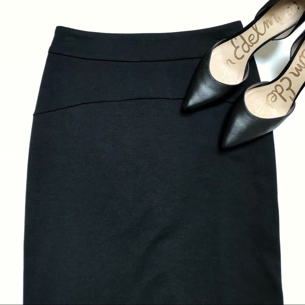 MICHAEL Michael Kors Ponte Pencil Skirt in Black Women's Size 2P